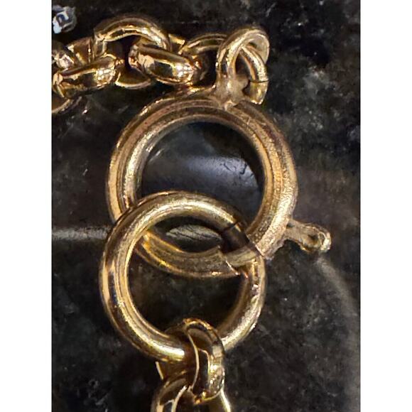 Chanel Vintage Barbie Collection Heart Cutout Necklace 95P 23" - Picture 6 of 6